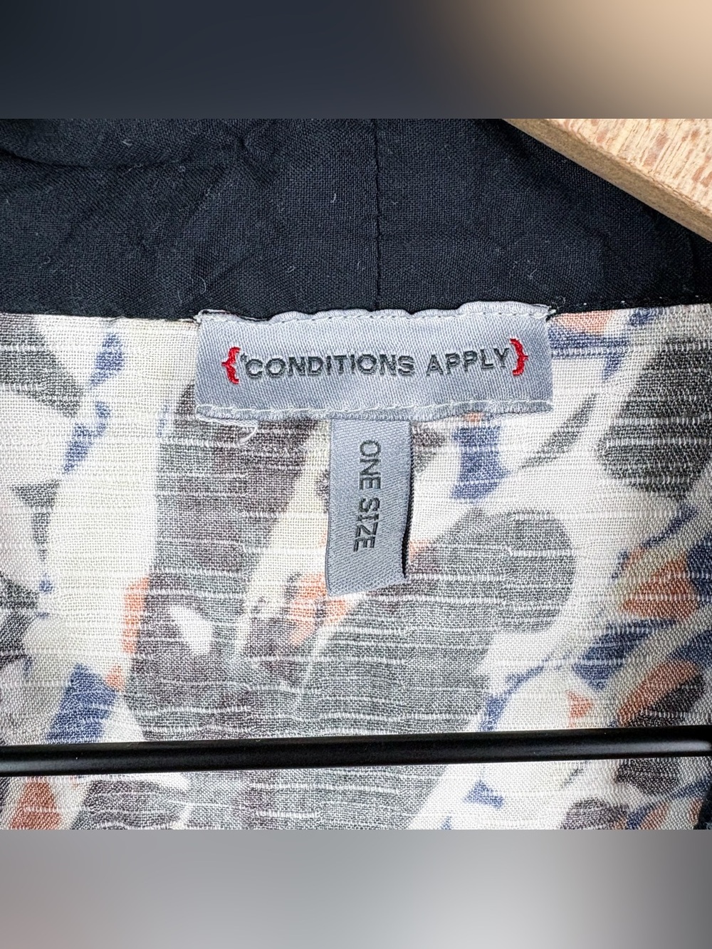 Anthropologie Conditions Apply Retro Floral Tiered Kimono Embroidered Patchwork - Picture 3 of 7